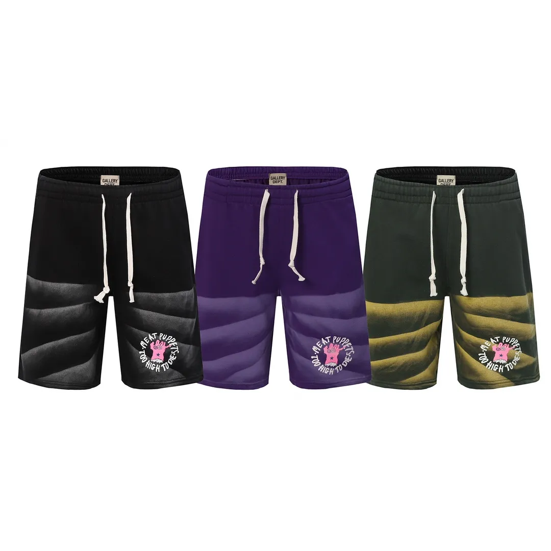 GALLERY.DEPT 2023 new summer shorts Style number: D221#P130 Color: Black Green Purple Size: S M L XL